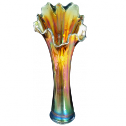 Imperial Freefold Aqua Vase
