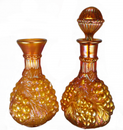 Imperial "Imperial Grape" Amber Carafe & Wine Decanter