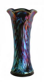 Dugan Nautilus Purple Vase