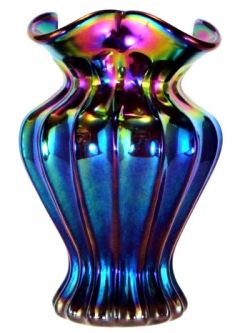 Imperial Colonial Lady Purple Vase