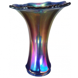 Imperial Flute Blue Vase