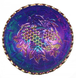 Imperial "Imperial Grape" Blue Bowl