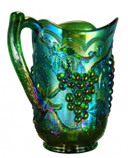 Imperial "Imperial Grape" Emerald Green Water Pitcher
