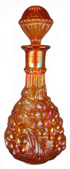 Imperial "Imperial Grape" Marigold Decanter, Carafe & Wines
