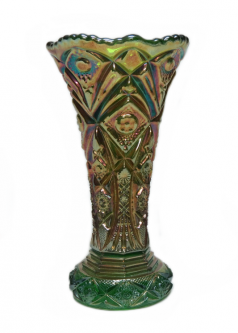 Imperial Nucut #529 Green Vase