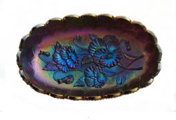 Imperial Pansy Purple Pickle Dish