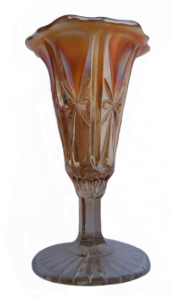 Imperial Propeller Marigold  Flared & Ruffled Vases