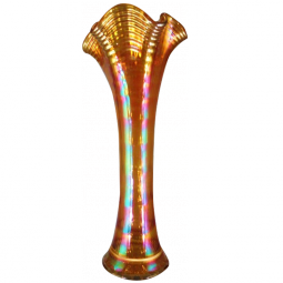 Imperial Ripple Marigold Standard Size Vase