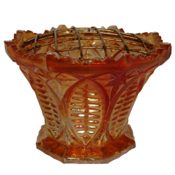 Sowerby UK African Shield Marigold Vase